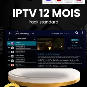 iptv 12 mois standard